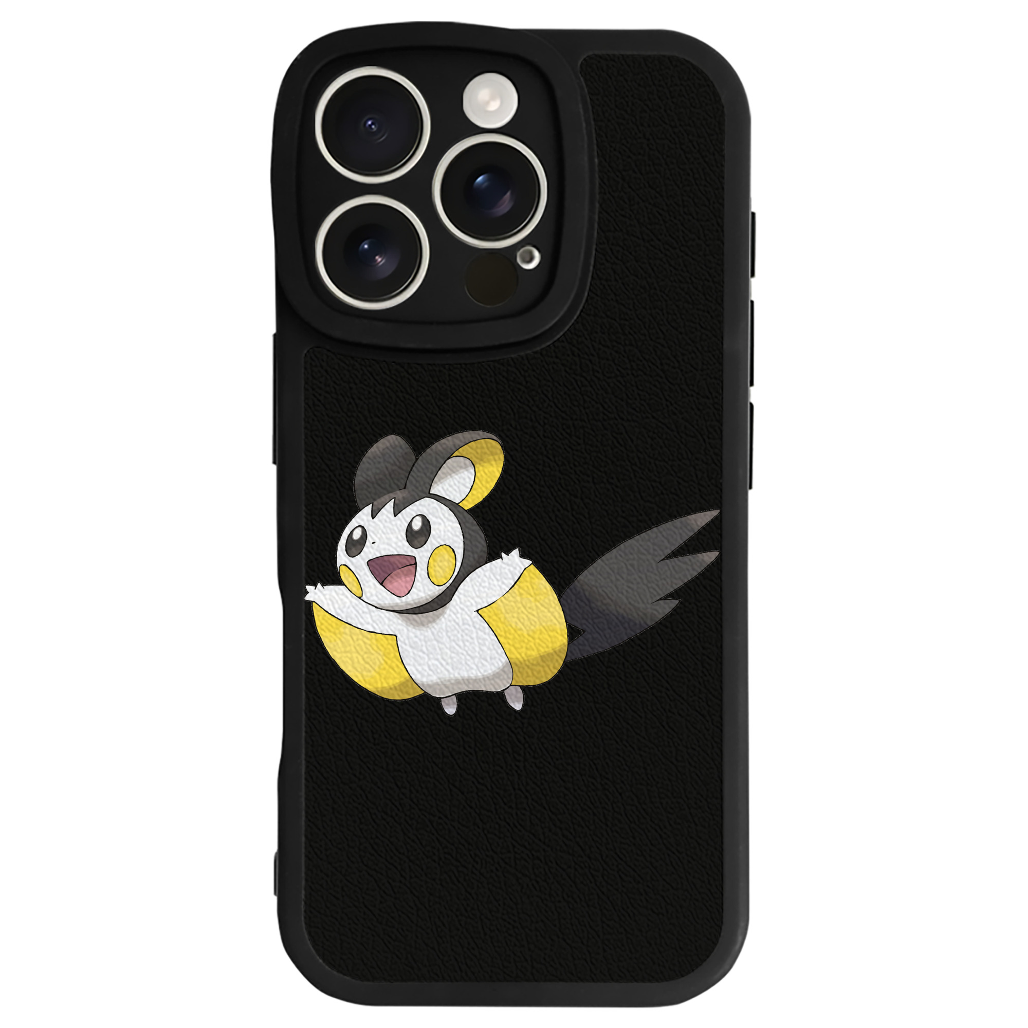 （画像用） ポケットモンスター Pokémon 【iPhone 16シリーズ対応】シリコンスマホケース（レザー調） 材質：シリコン